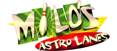 Milo's Astro Lanes logo for Nintendo 64